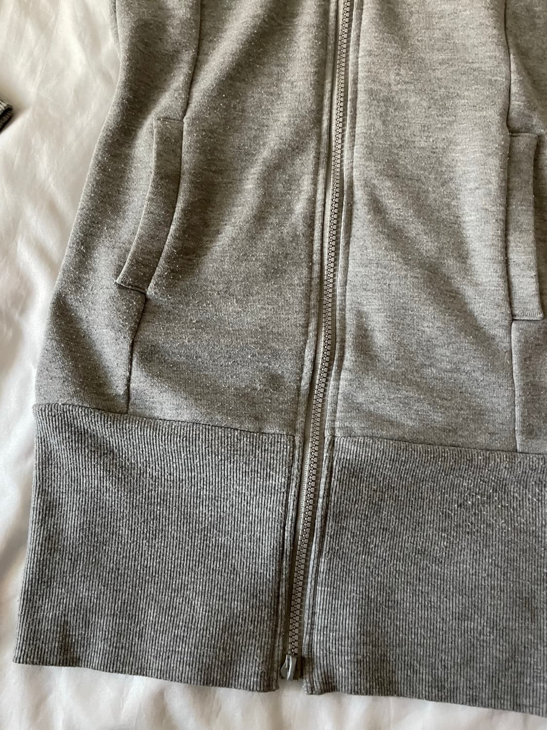 빈티지 y2k 갸루 퍼 딱붙 투웨이 후드집업 상품이미지5