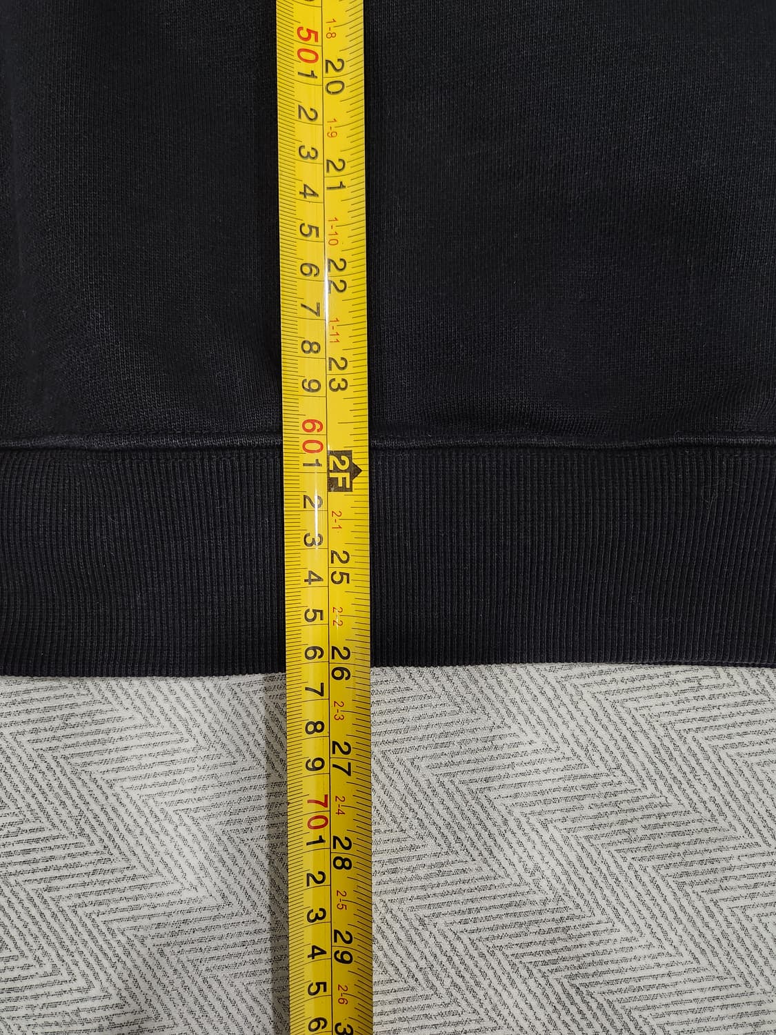 커버낫 C 로고 크루넥 블랙 맨투맨 남성 105사이즈 상품이미지9