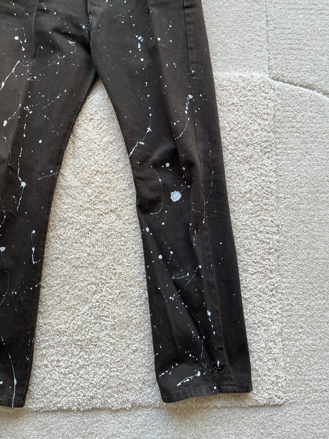 리바이스 501 페인팅 데님 브라운 (29-30) 상품이미지4