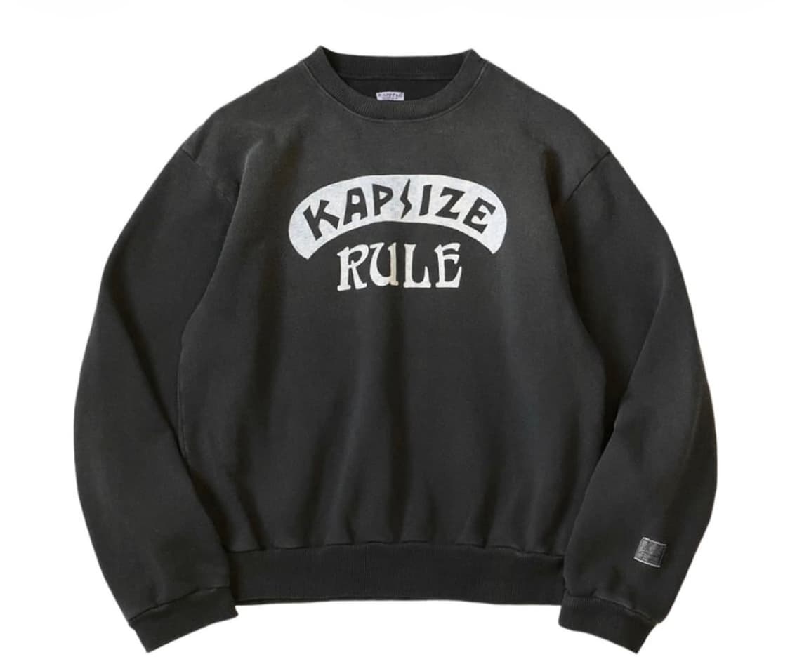 캐피탈 캡사이즈 룰 맨투맨 상품이미지1