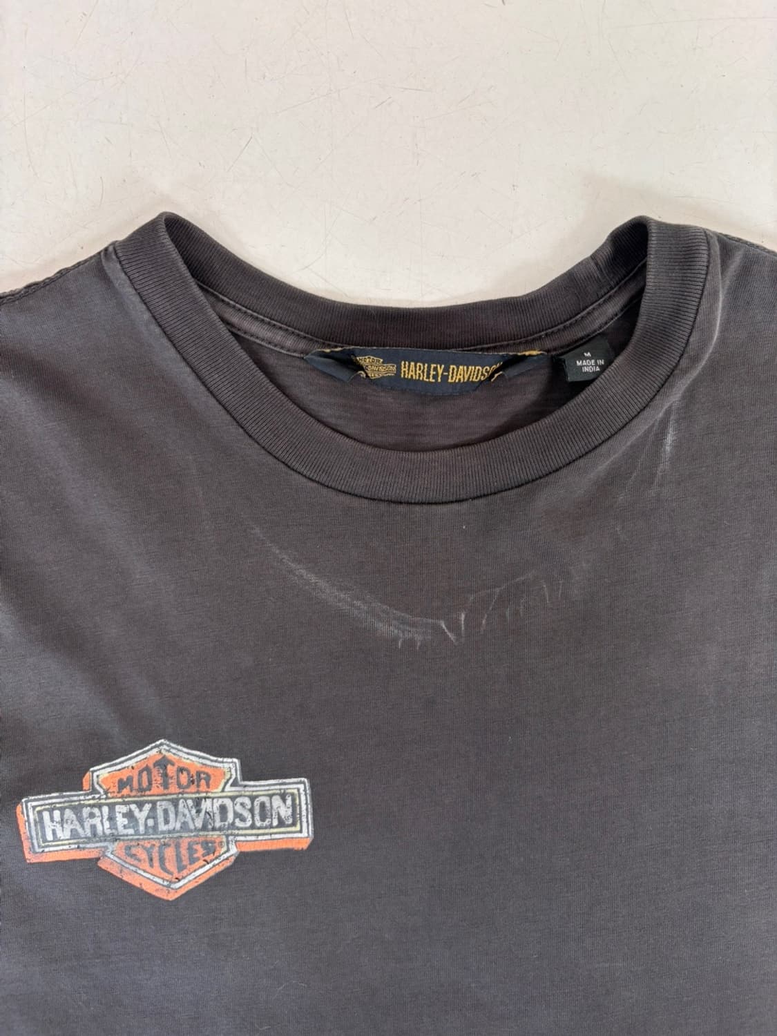 Vintage Harley Davidson Round T 상품이미지4