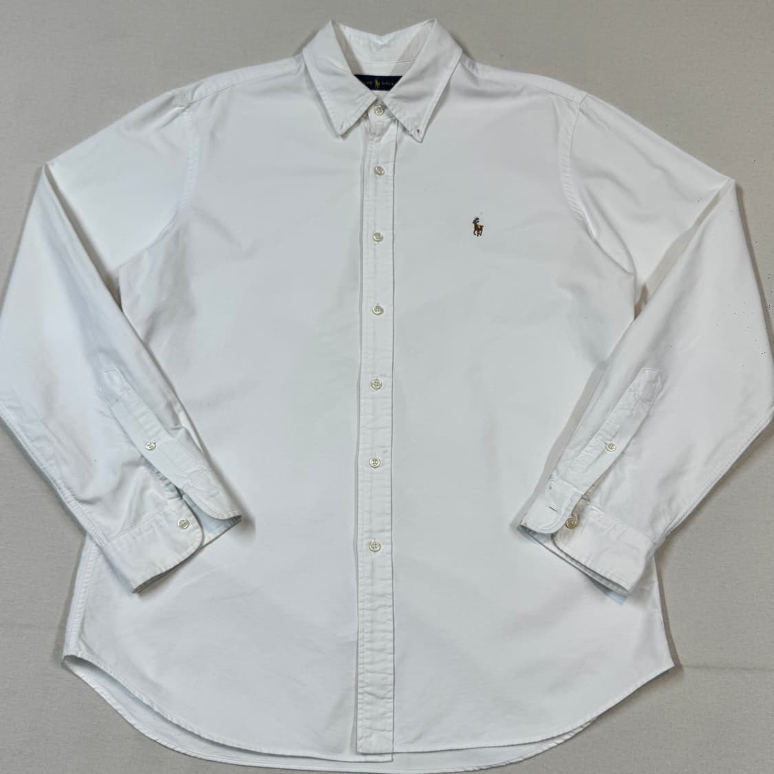 XL) 폴로 랄프로렌 클래식 옥스포드 화이트 셔츠 상품이미지2
