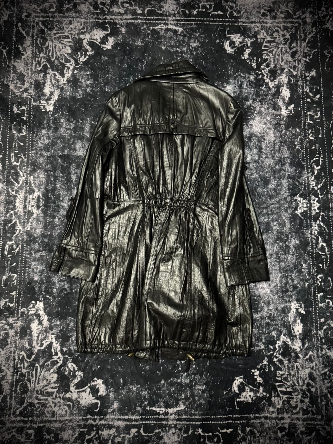 Y2k Style Sheepskin leather coat 상품이미지4