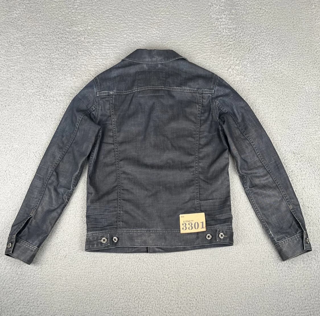 지스타 로우 3301 슬림 데님 자켓 상품이미지2