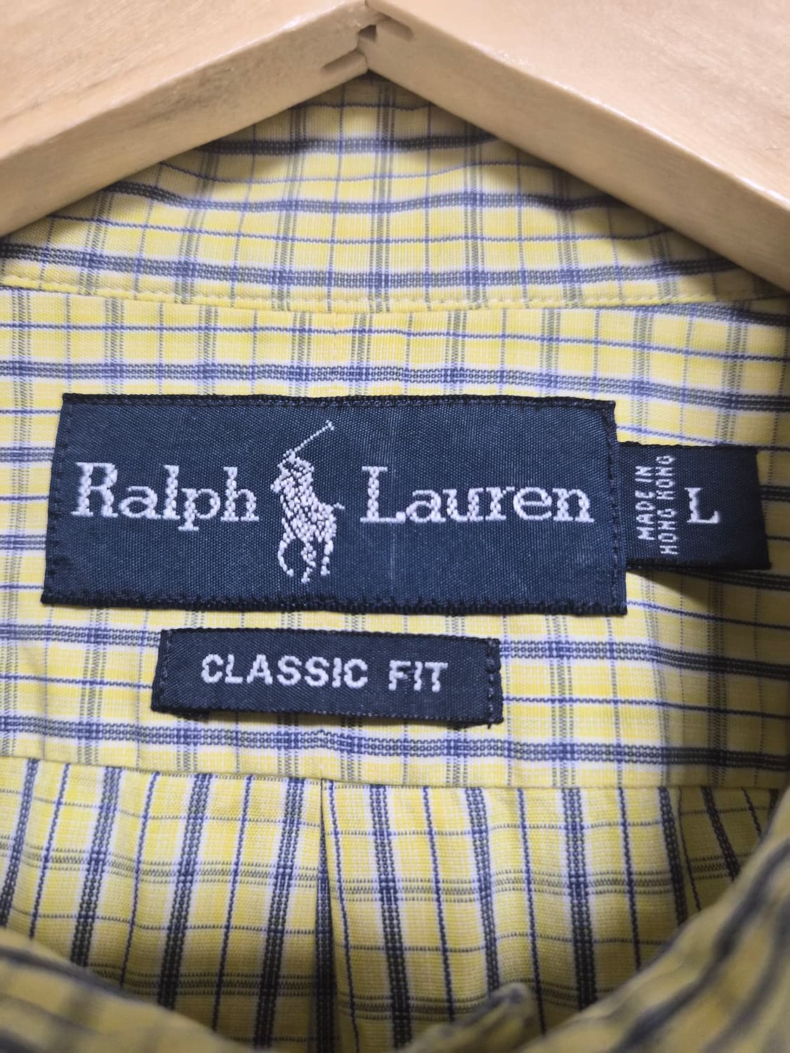 폴로랄프로렌Polo 체크 반팔 셔츠 L - S401 상품이미지4