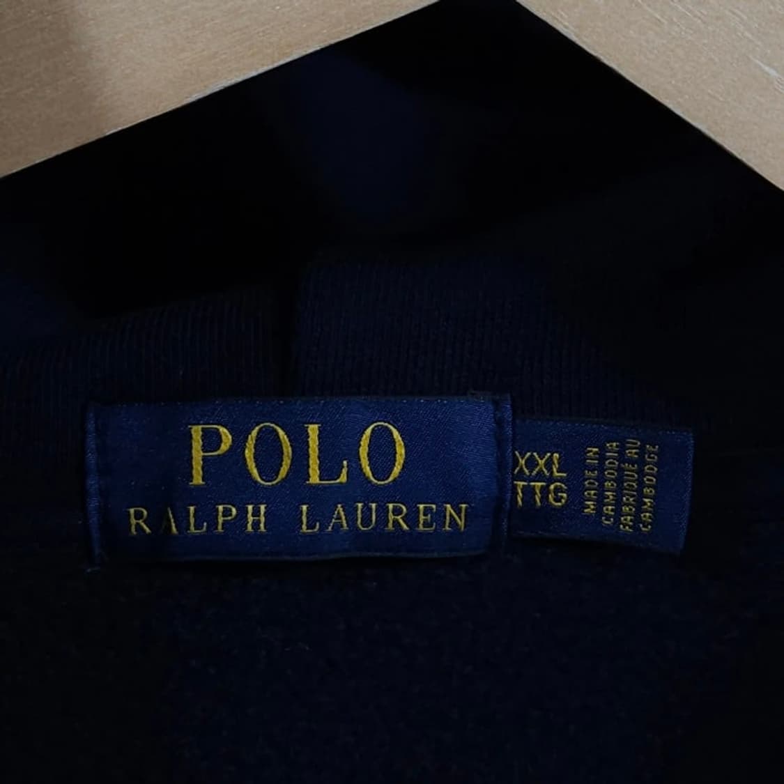 2XL Polo 폴로 랄프로렌 후드티 네이비 상품이미지4