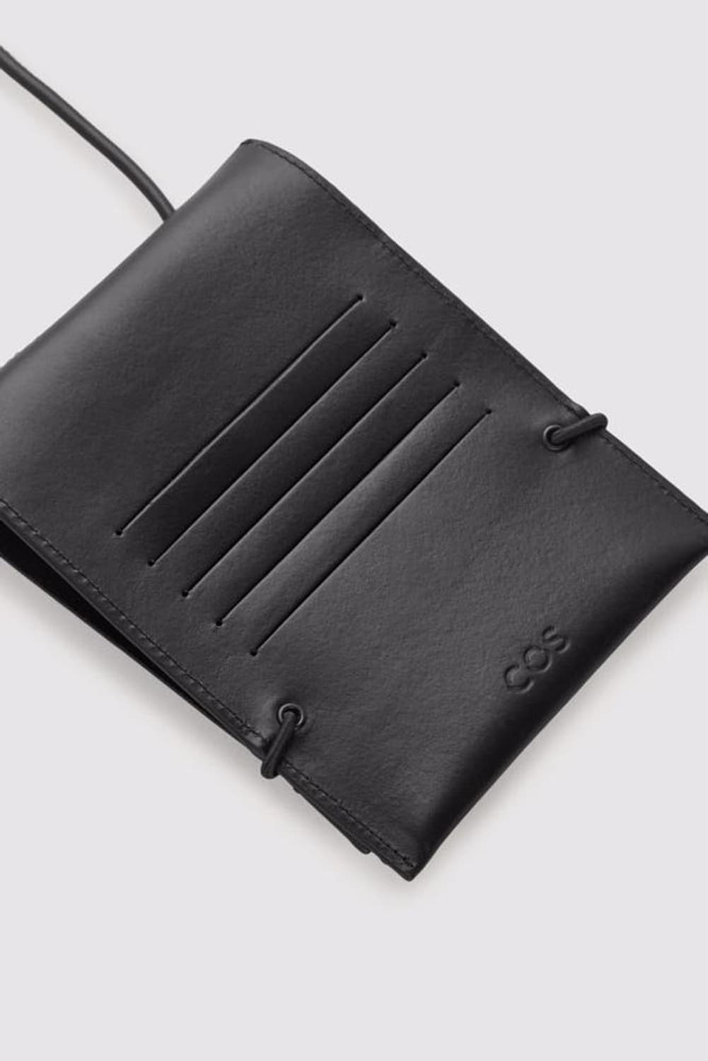 COS 레더 크로스바디 크로스백 (블랙) 상품이미지2