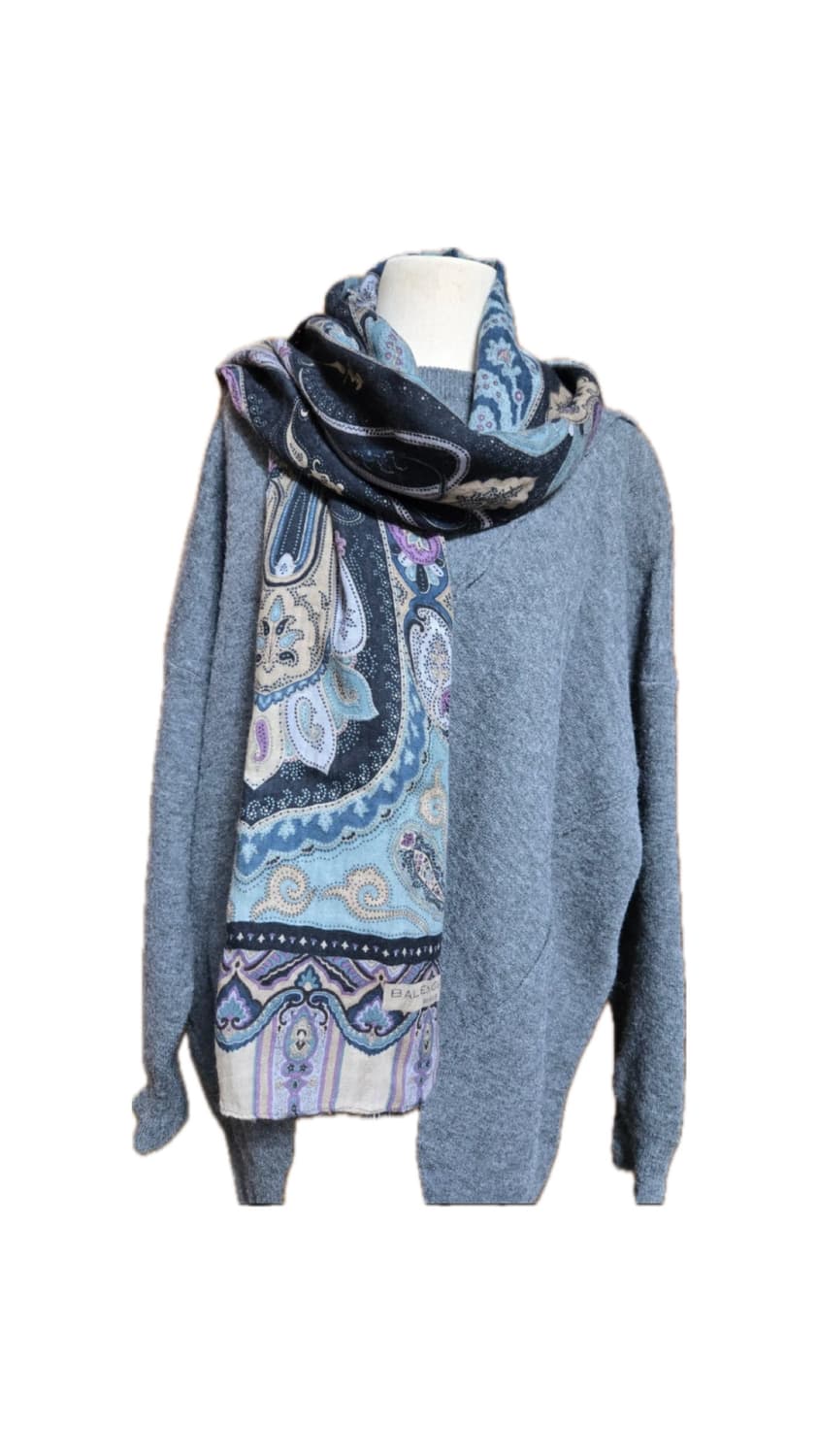 발렌시아가 울 머플러 상품이미지2