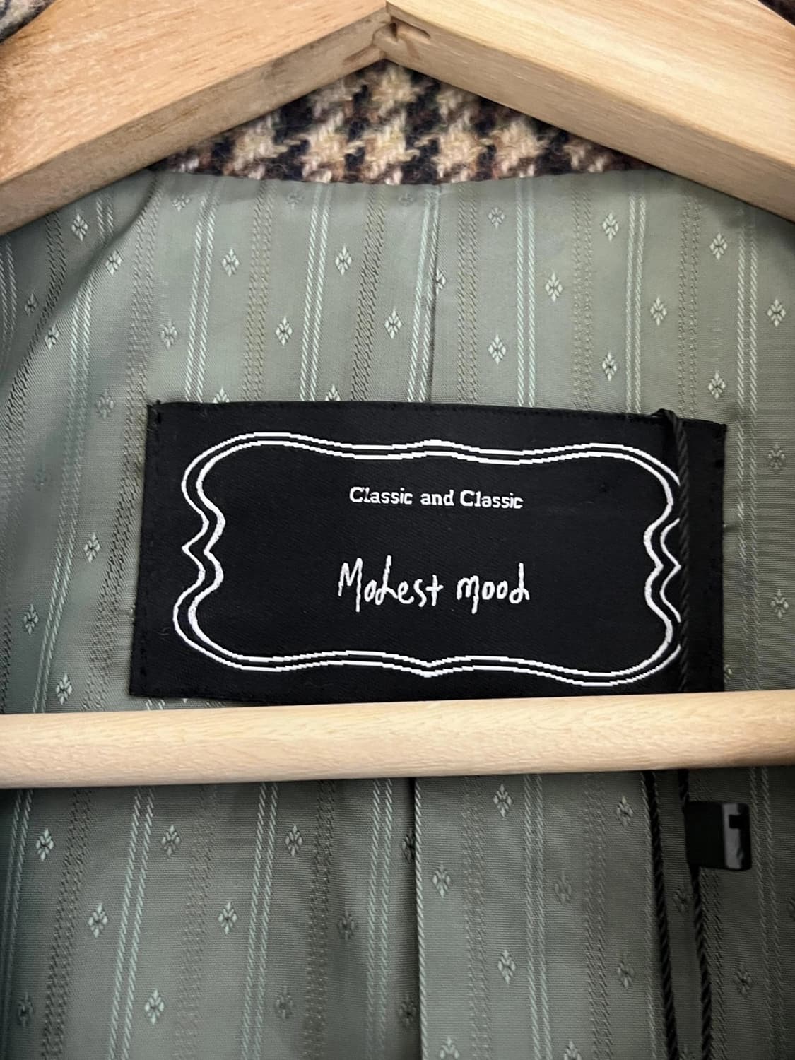 모데스트무드 트위드 자켓 상품이미지2