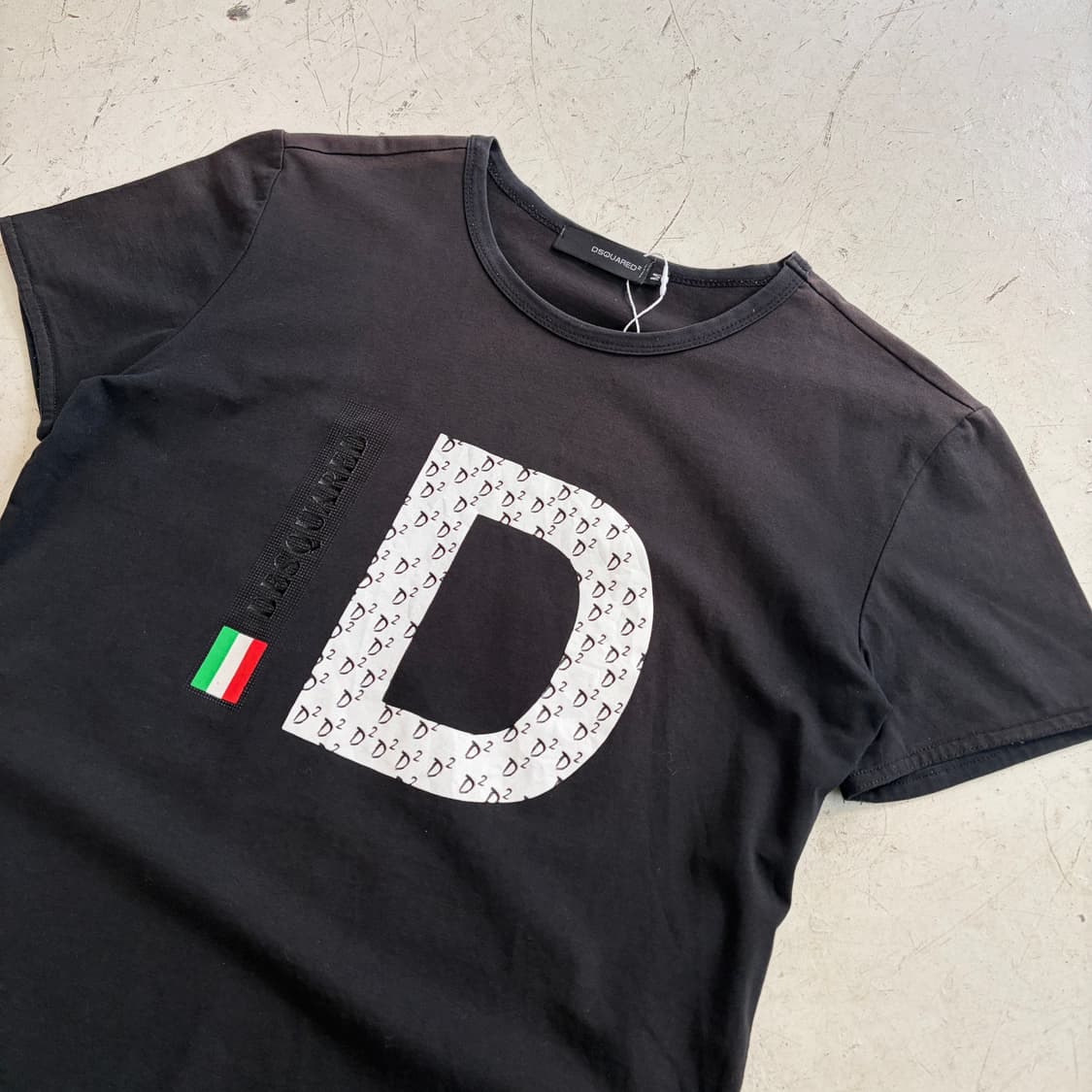 DSQUARED2 디스퀘어드2 빈티지 반팔티 M 상품이미지4