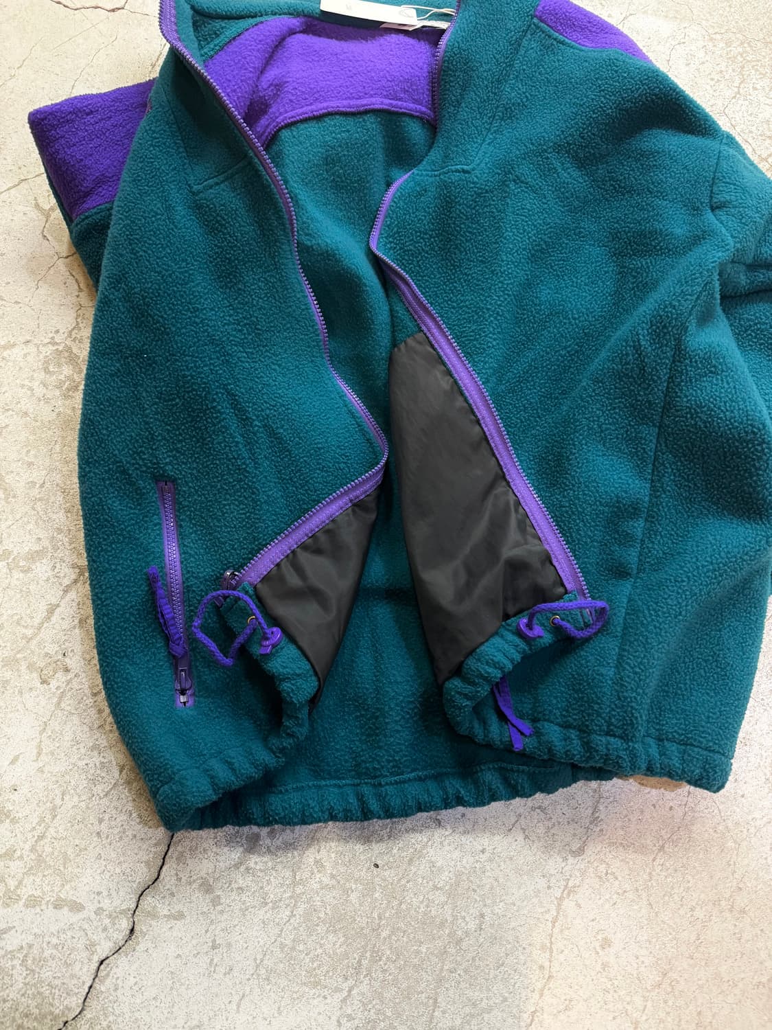 90s 컬럼비아 헤비웨이트 플리스 집업자켓 상품이미지9