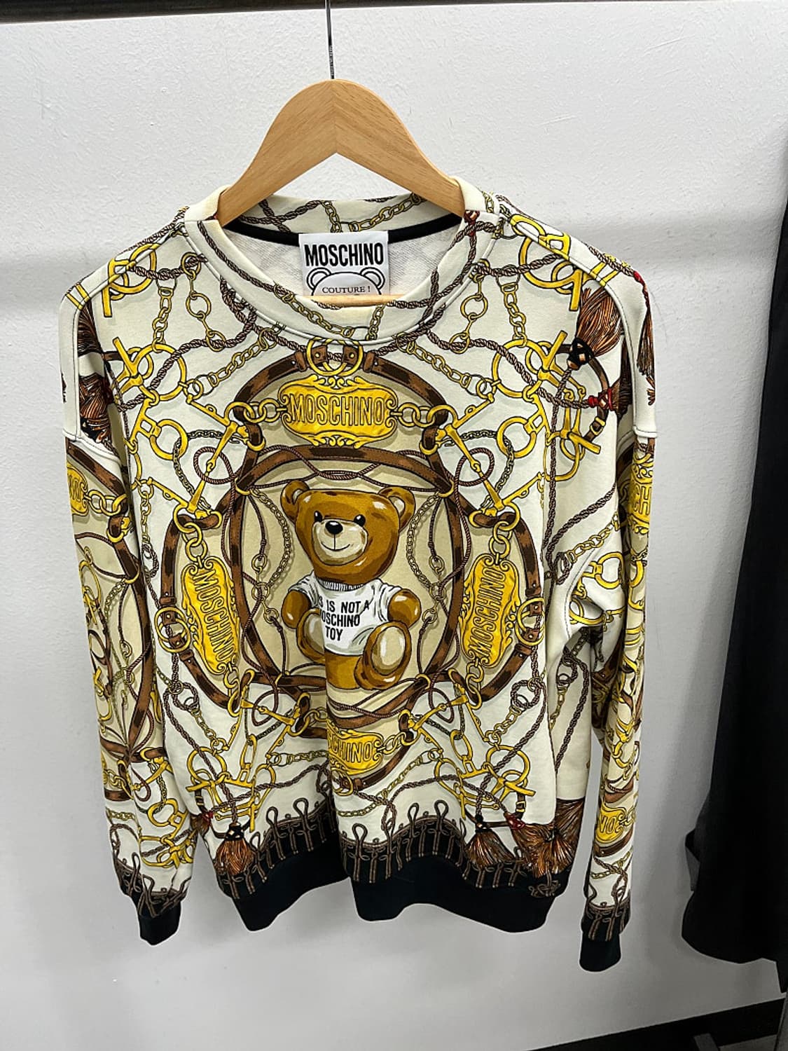 100) 모스키노 테디베어 맨투맨  상품이미지3