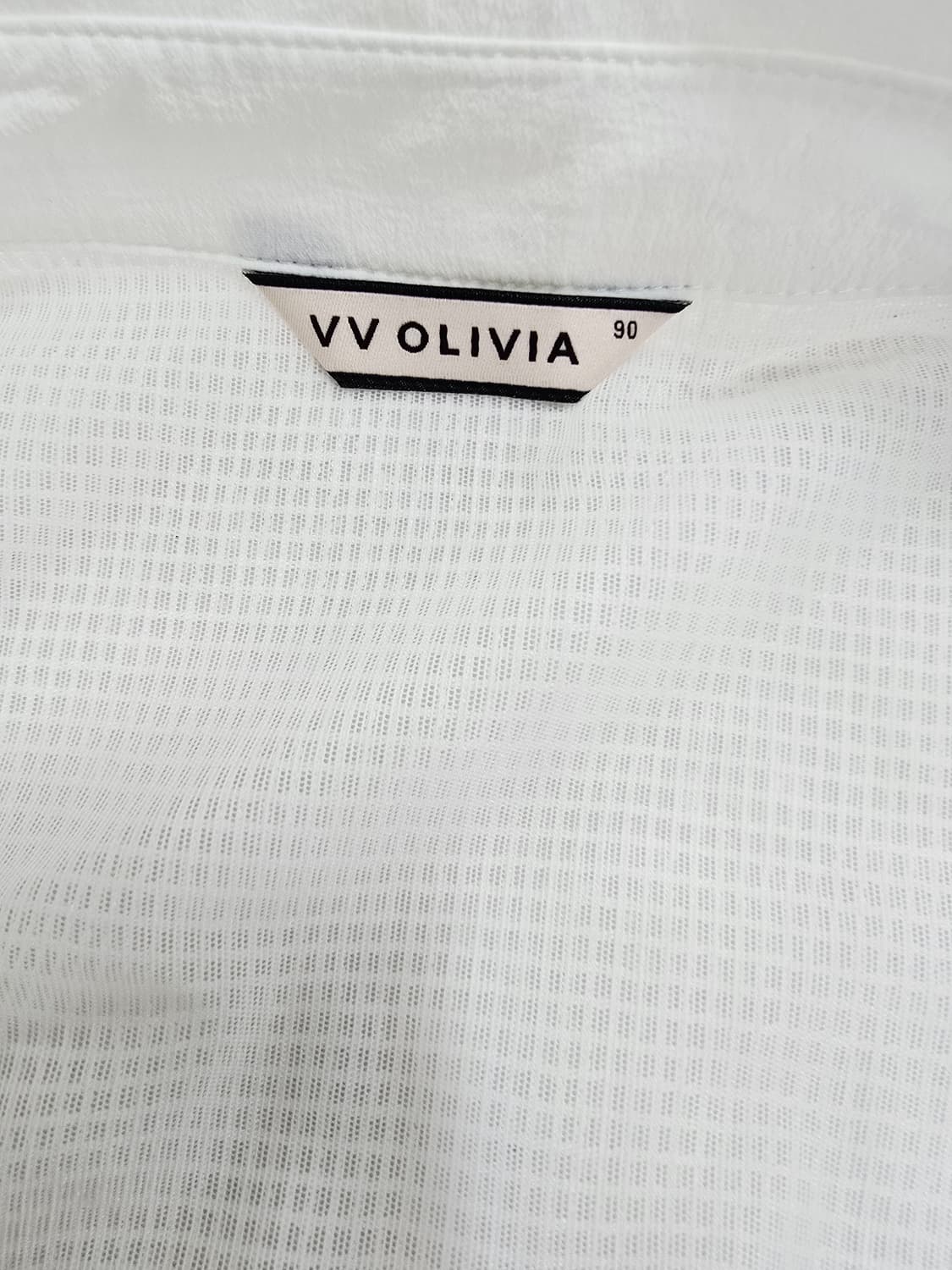 vv올리비아 화이트 망사 셔츠 자켓 7부 상품이미지8