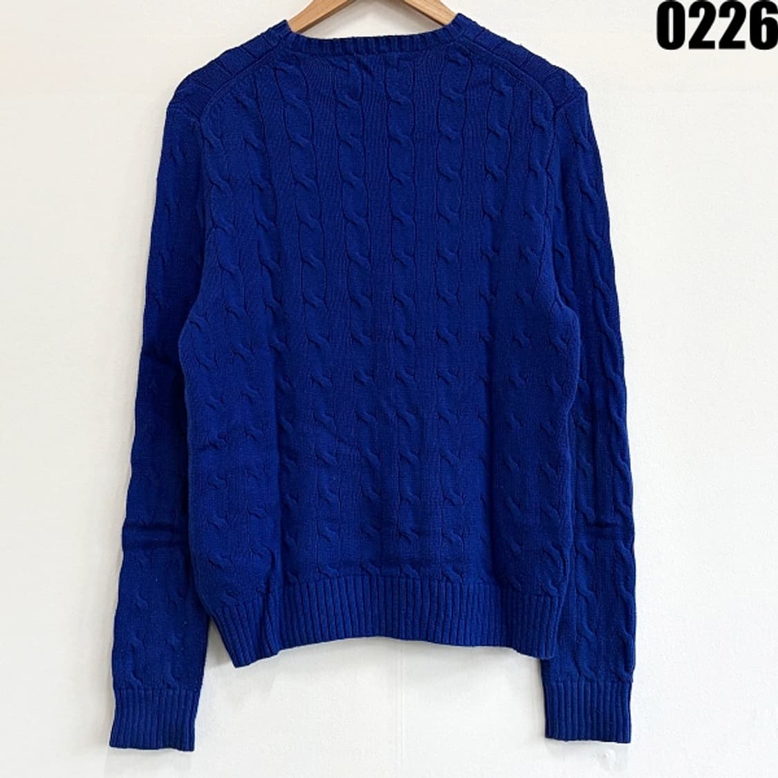 폴로 랄프로렌 케이블 코튼 니트 스웨터 S 0226 상품이미지9