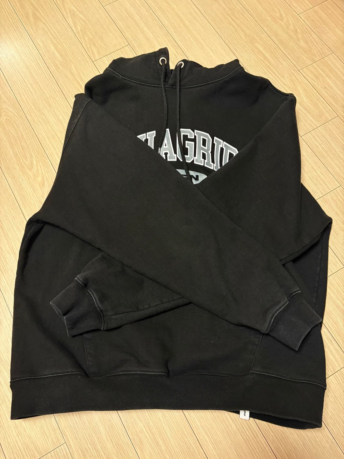 마하그리드 후드티 블랙 상품이미지2