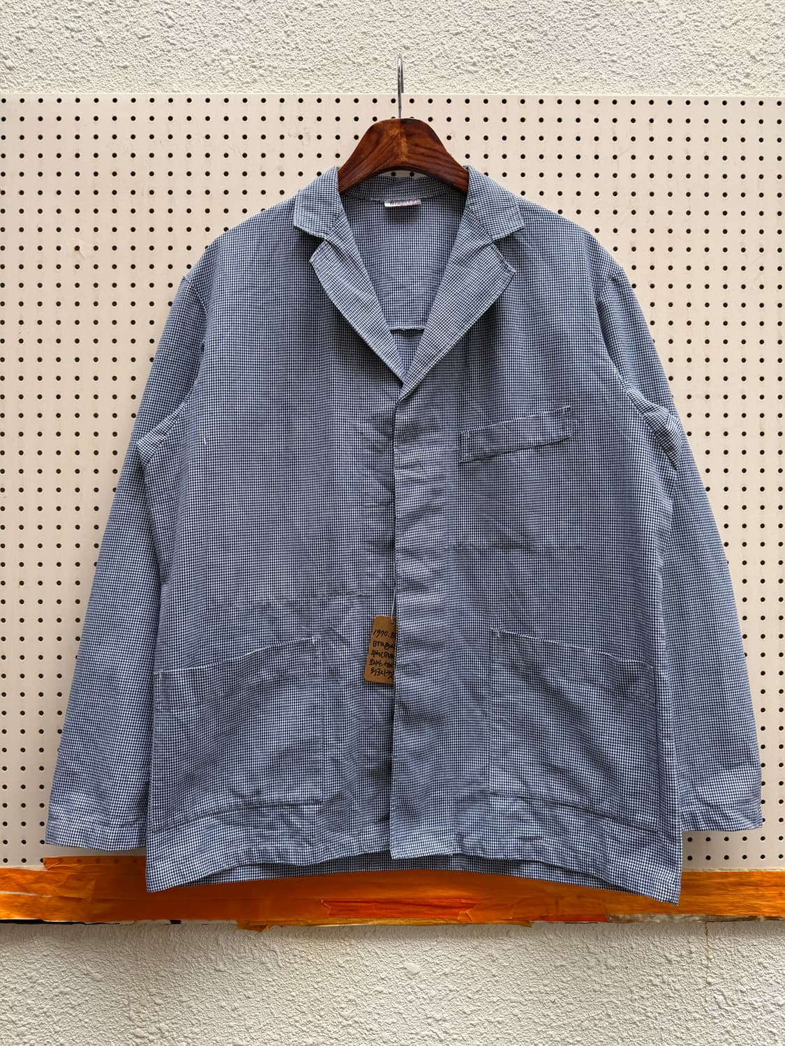 70,80s Ets.BRAGARD HOUNDTOOTH 프렌치워크자켓 상품이미지1