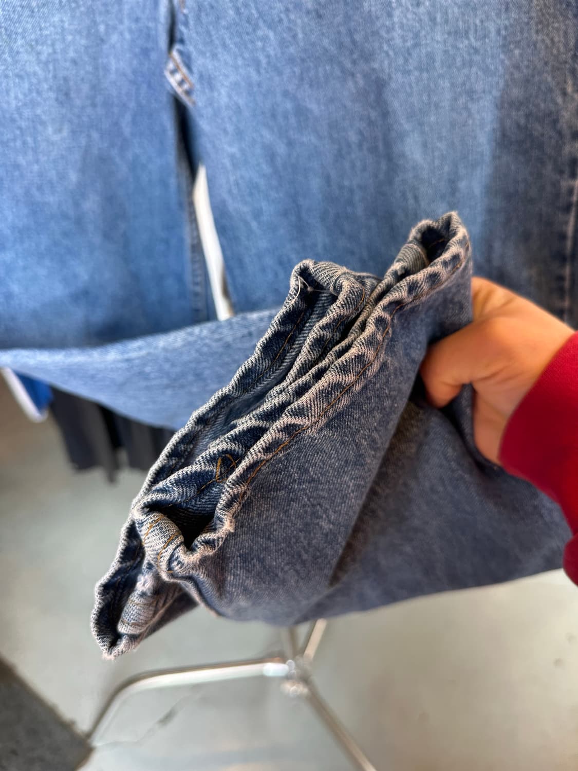 90s 리바이스560 데님 팬츠 34x30 made in usa 상품이미지5