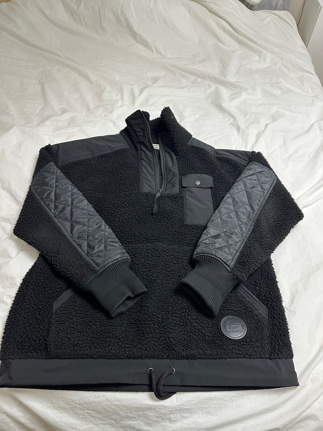  M) 오니츠카타이거 플리스 풀오버 후리스 팝니다 상품이미지1