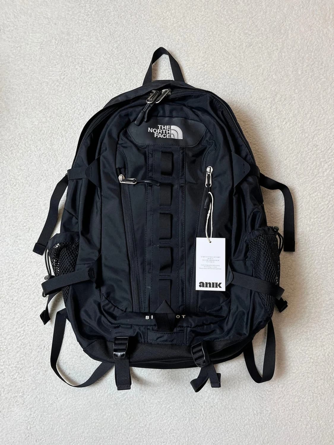 노스페이스 빅샷 블랙 고프코어 백팩 A1689 상품이미지1