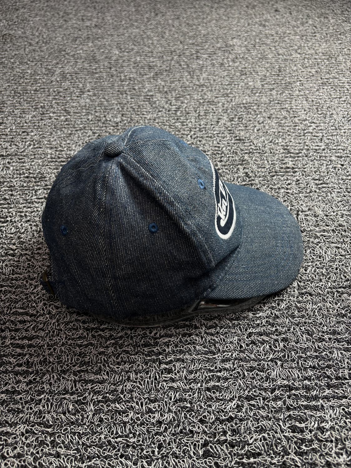 00s 본더치 y2k 올드스쿨 패치 빅로고 데님 볼캡 2942 상품이미지5