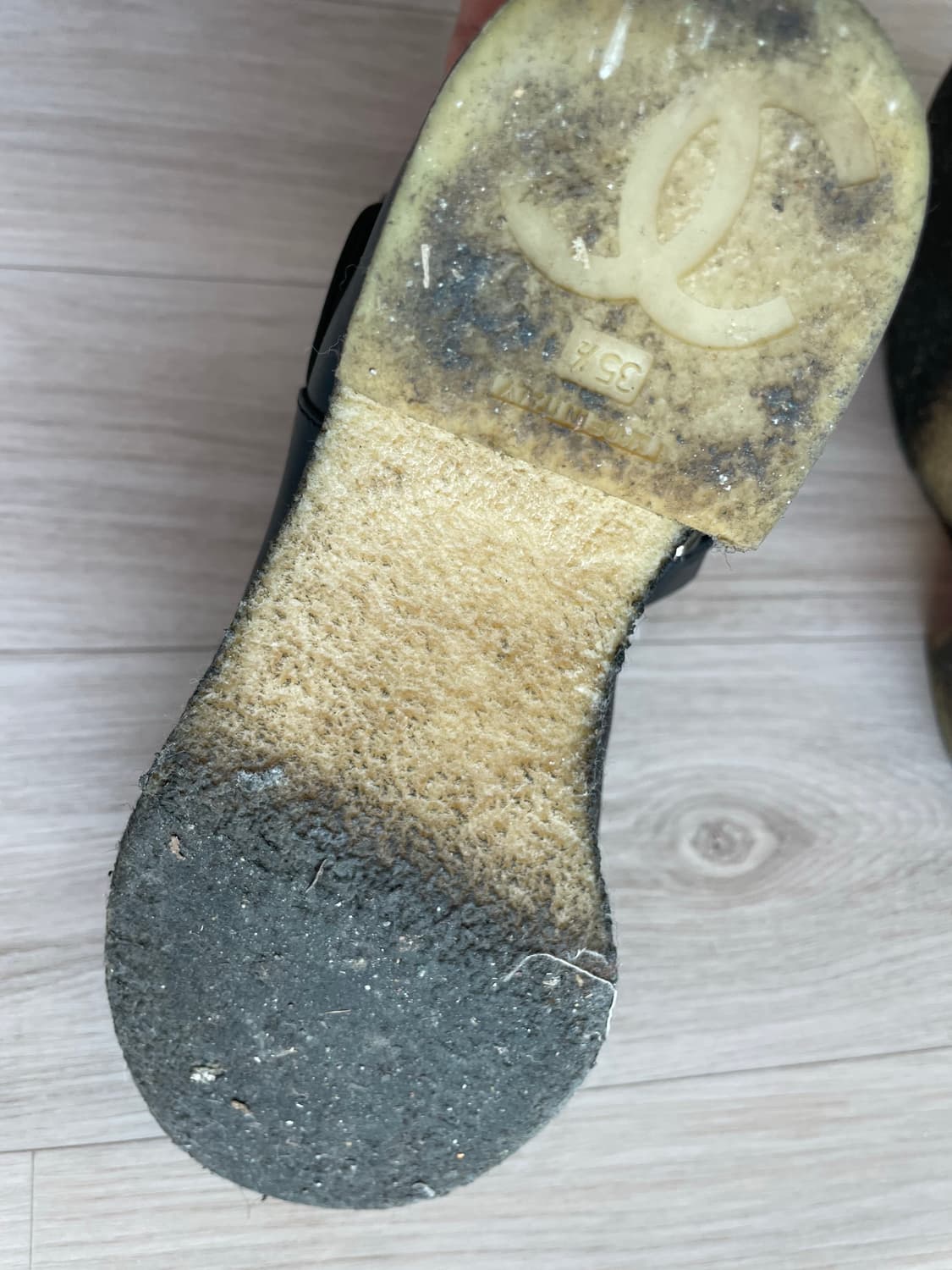 정품 샤넬 턴락 cc 부츠 상품이미지8