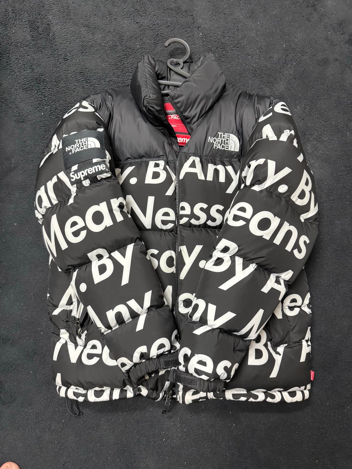 슈프림 노스페이스 레터링 눕시 L 상품이미지1