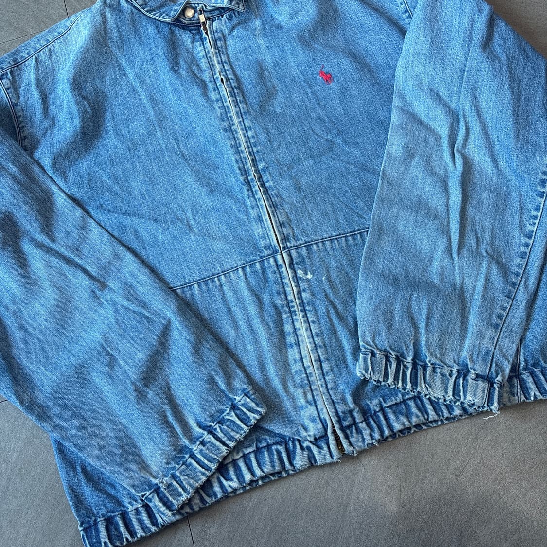 폴로 정품 데님 스윙톱 자켓 상품이미지9