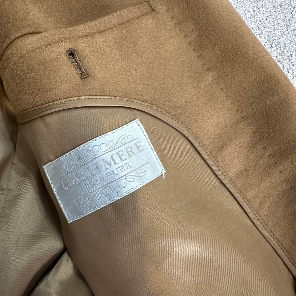 Wind Armor 캐시미어 더블 브레스티드 자켓L 상품이미지5