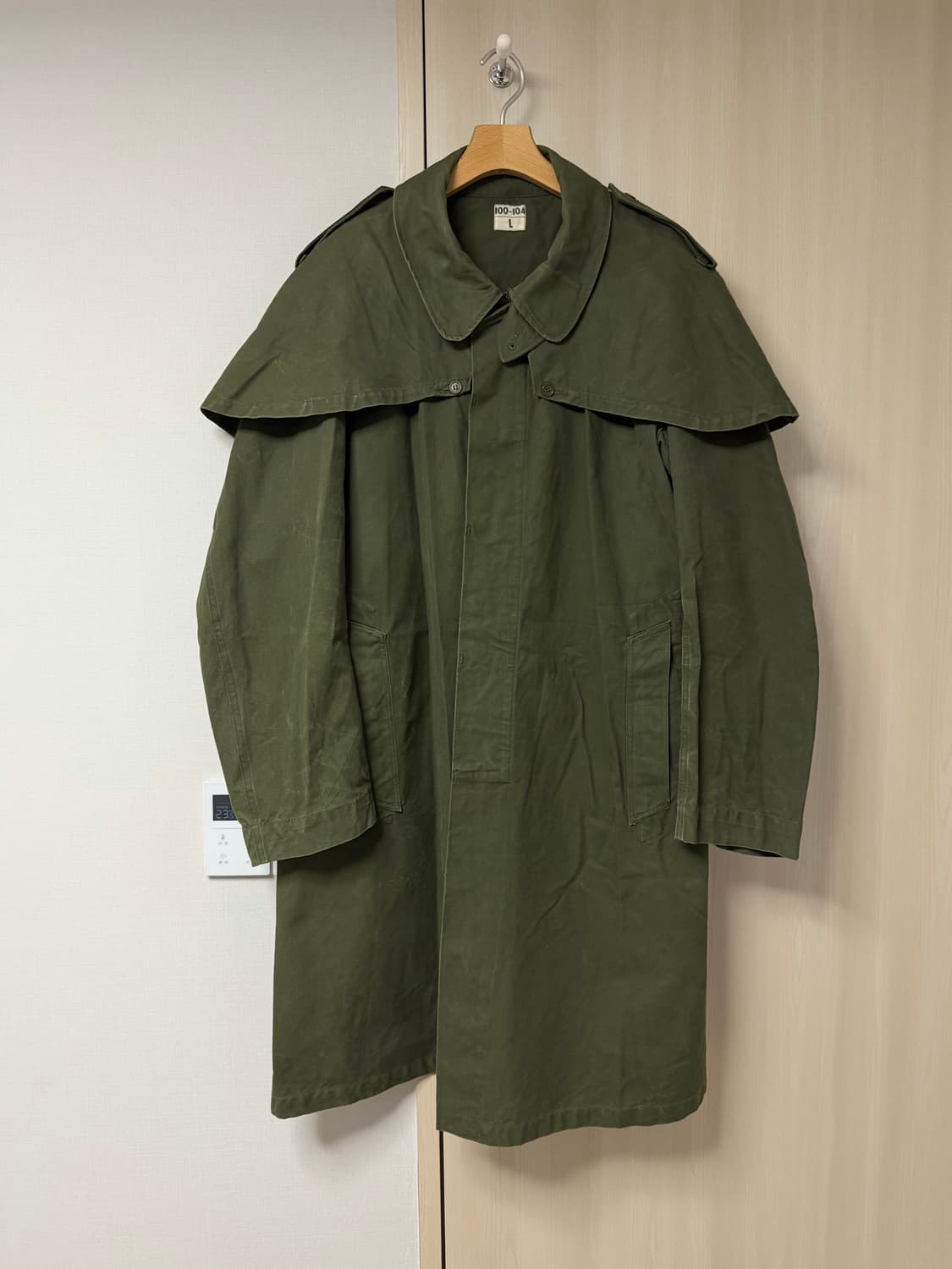 60–70s French Army M64 Rain Coat 상품이미지1