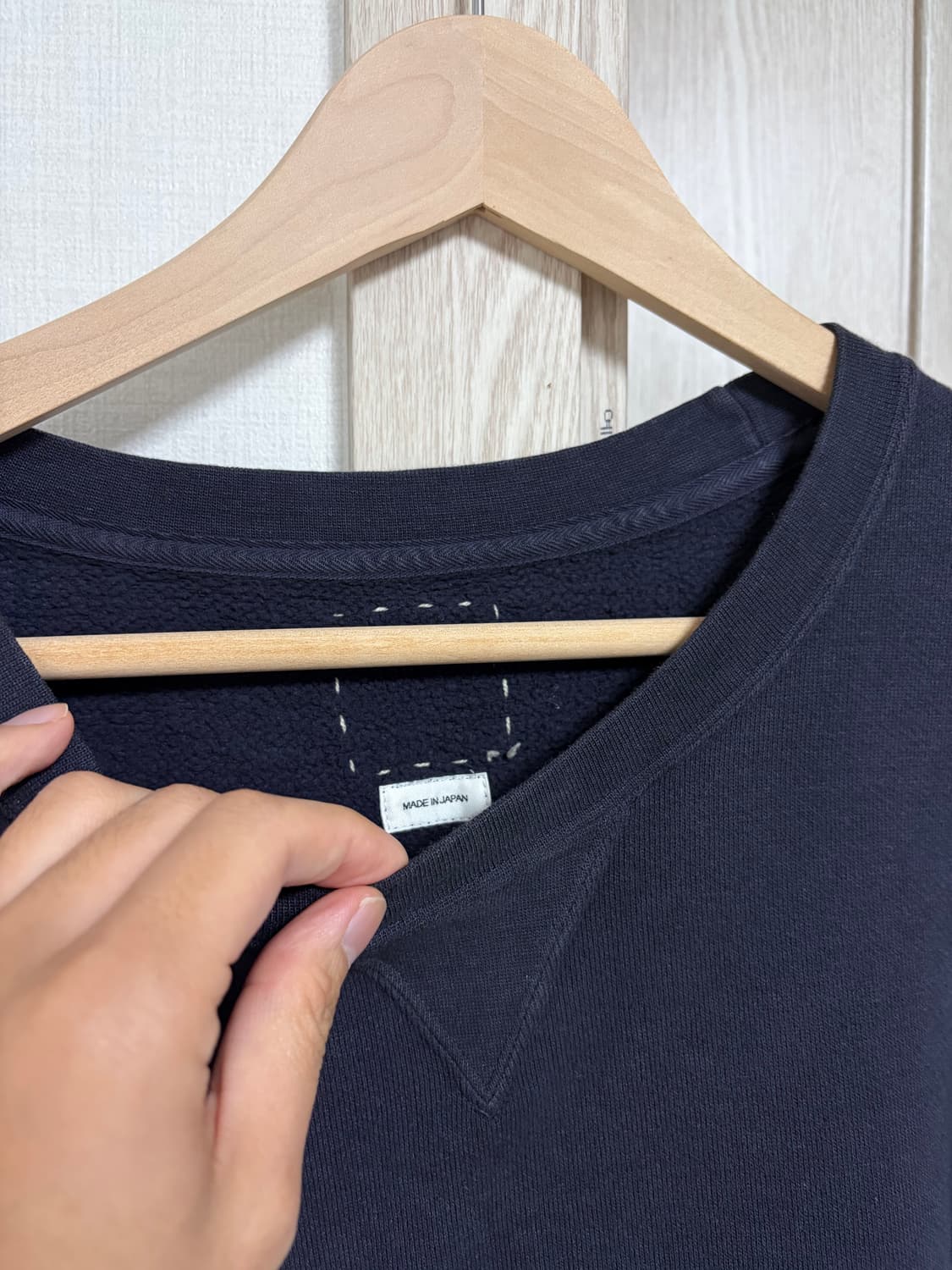 비즈빔 23aw 앰플러스 DMGD 언이븐다이 UD 네이비 4 상품이미지5