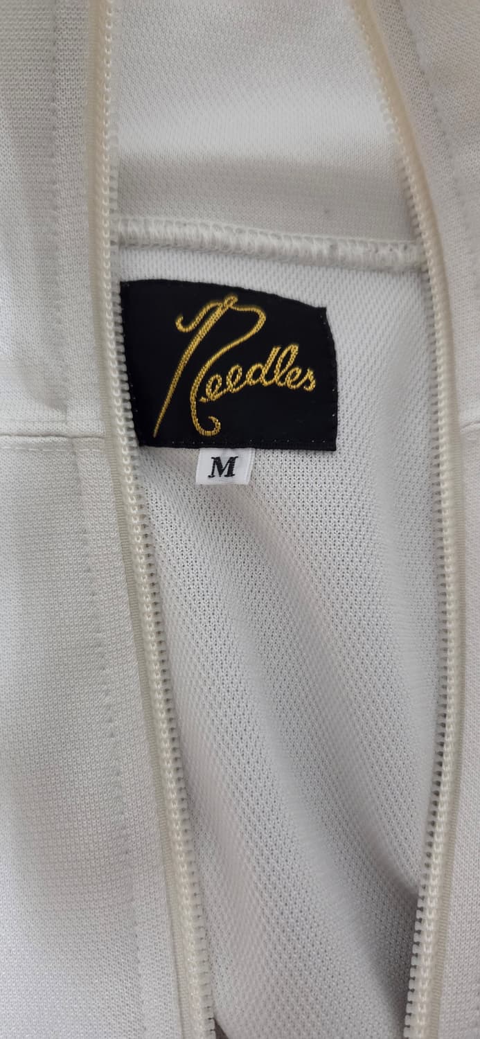 니들스 아이스화이트 트랙자켓 M 상품이미지2