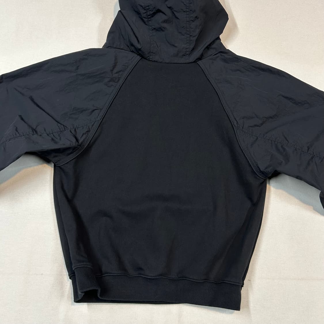 36) 준지 Juun.J 모크 넥 후디 블랙 상품이미지6