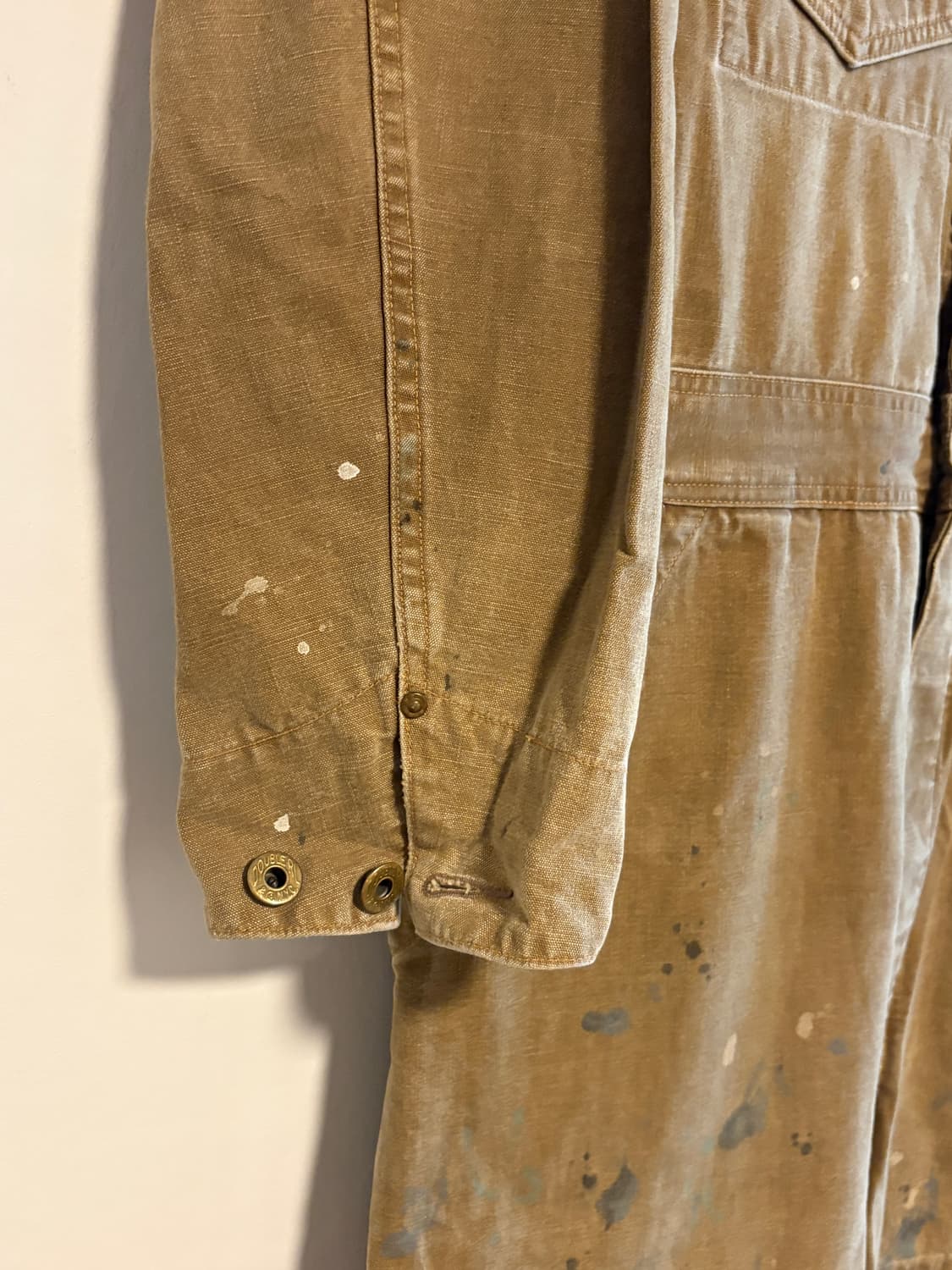 RRL 더블알엘 덕캔버스 더블니 커버올 점프슈트 상품이미지6