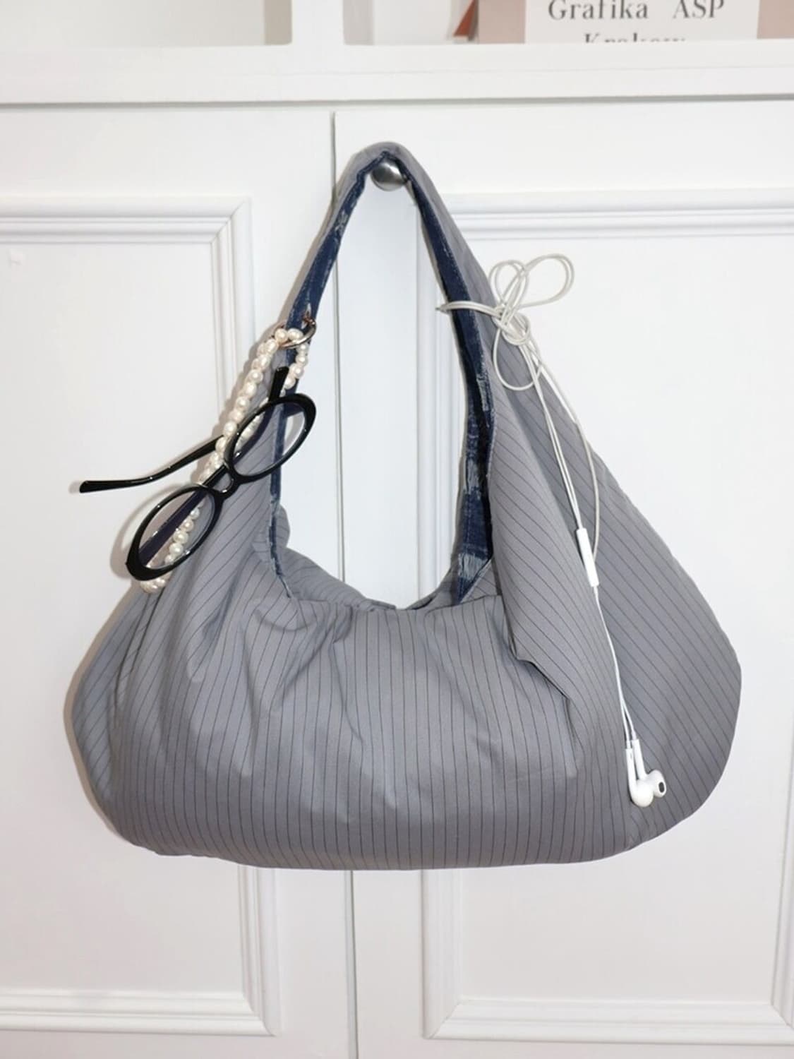 [DEPC/택0] Eyelet denim bag 상품이미지1