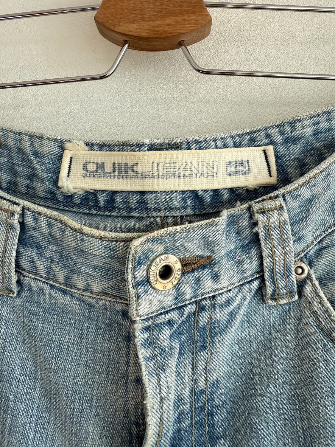 올드 퀵실버(QUIKSIVER) Y2K 데님 팬츠 상품이미지9