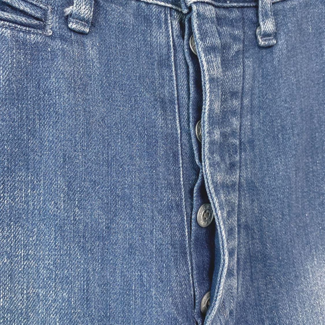 캐피탈 12온즈 데님 하이웨이스트 님 팬츠 상품이미지6