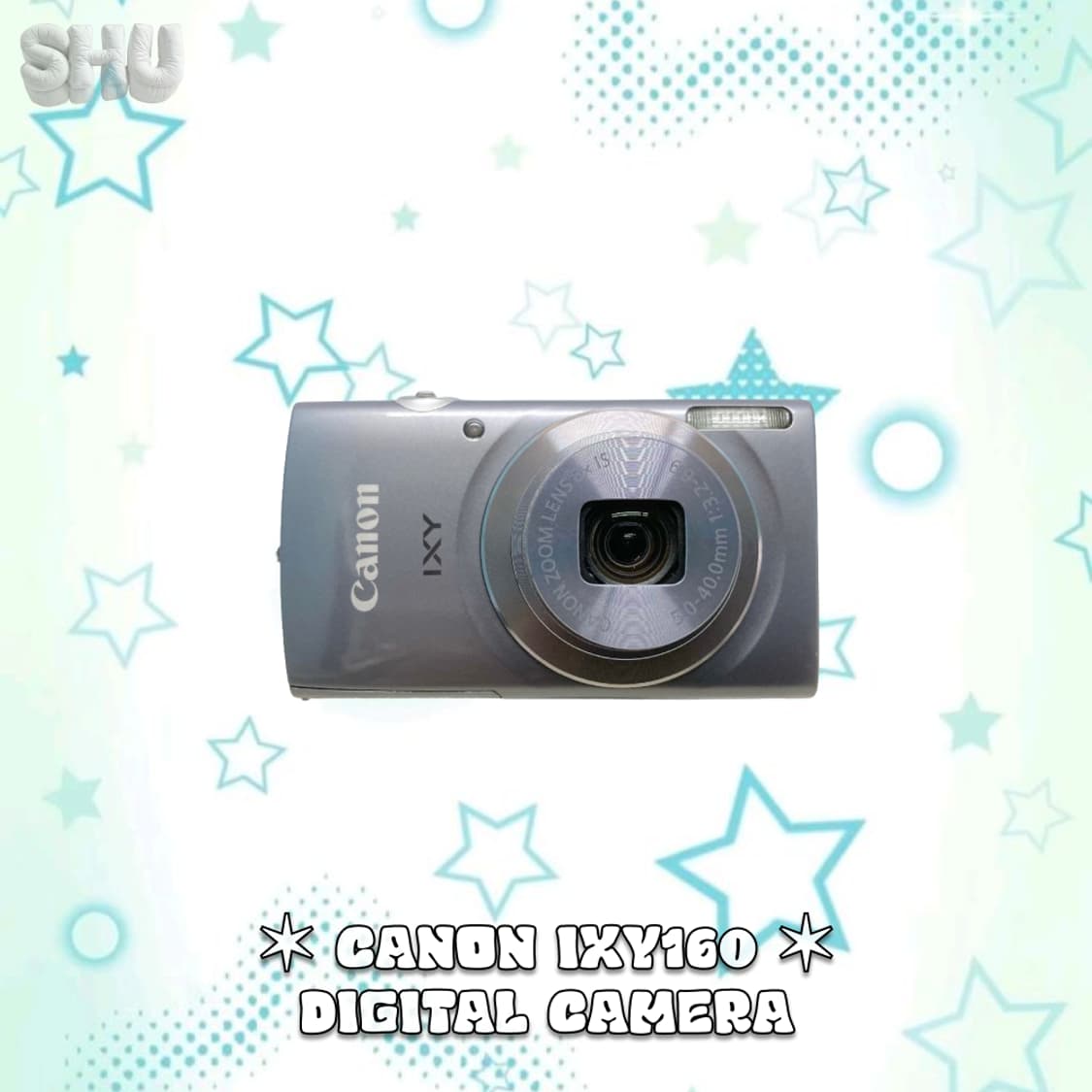 캐논 익시 IXY 160 (익서스 165) 빈티지 디카 차콜 상품이미지2