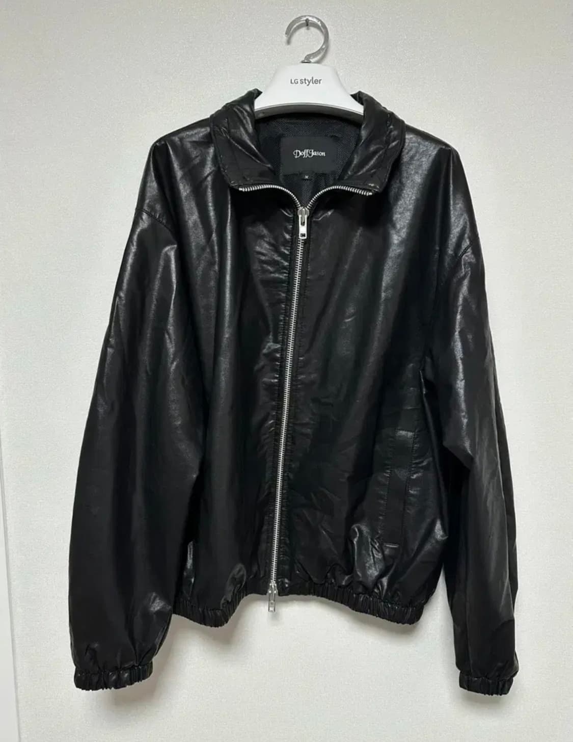 도프제이슨 비건레더 윈드브레이커 상품이미지1