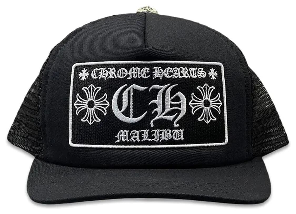 [OS] 크롬하츠 말리부 한정 MALIBU 트러커캡 블랙 새상품 상품이미지1