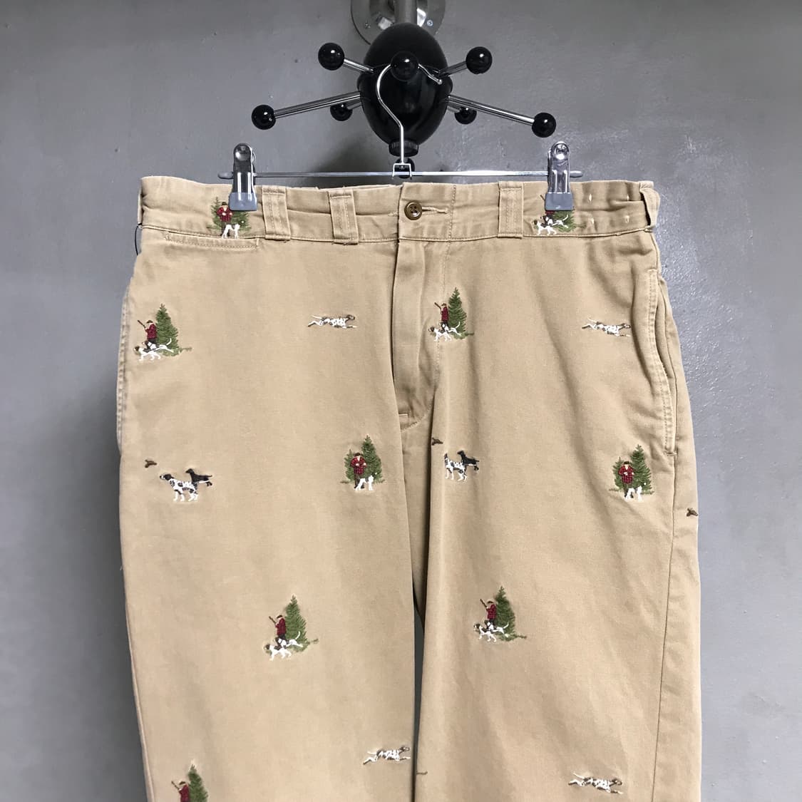 폴로 랄프로렌 멀티 자수 치노 팬츠 베이지 32/32  상품이미지2