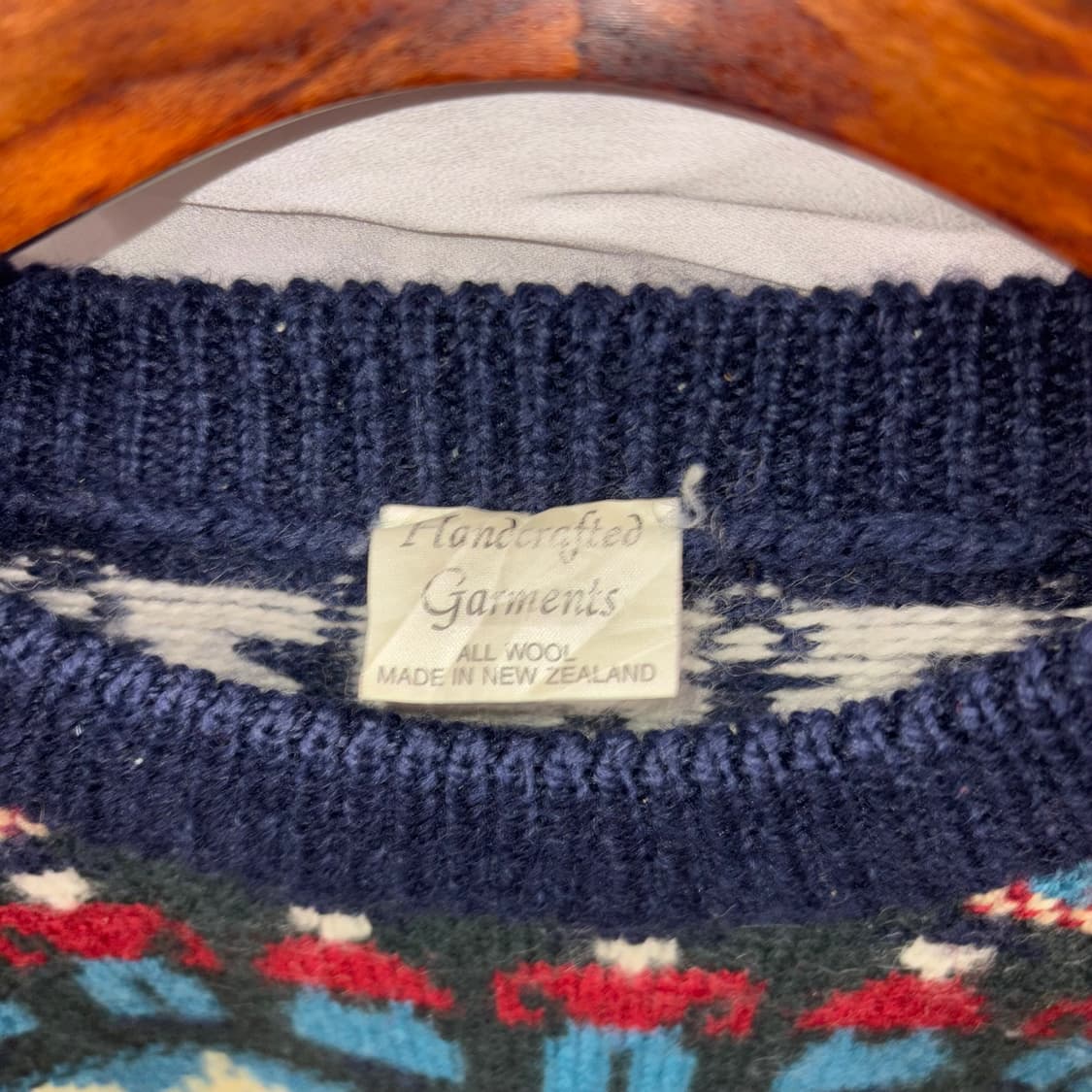 빈티지 알파카 니트 상품이미지4