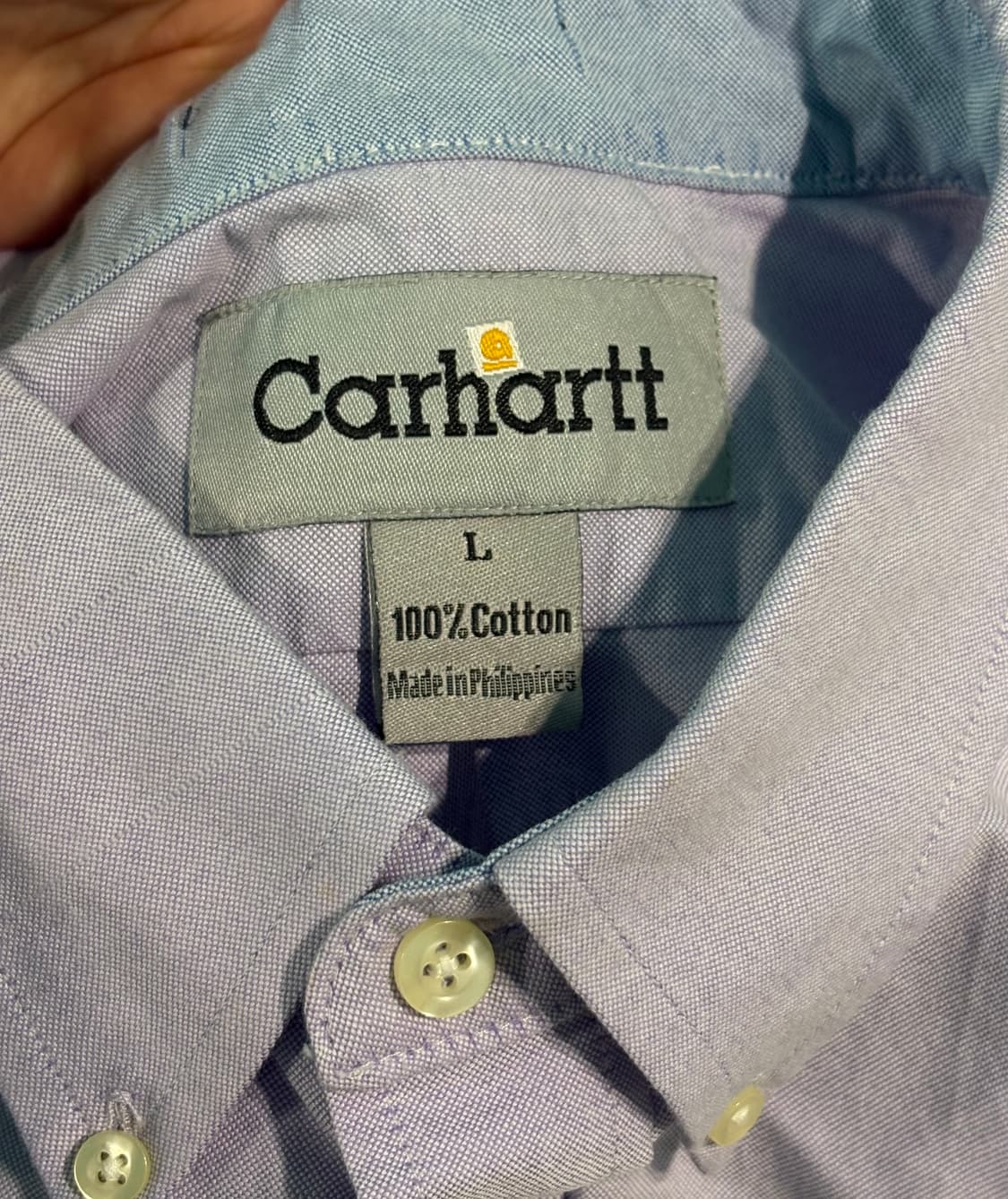 칼하트 라벤더 셔츠  상품이미지2