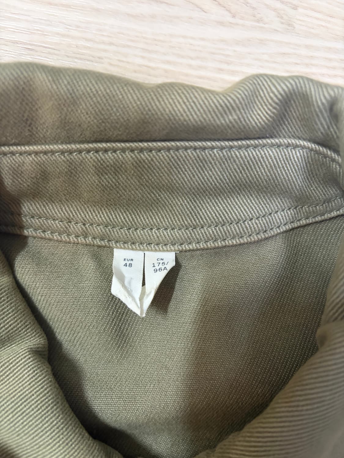 아르켓 카키 초어자켓 m(48) 판매합니다.  상품이미지3