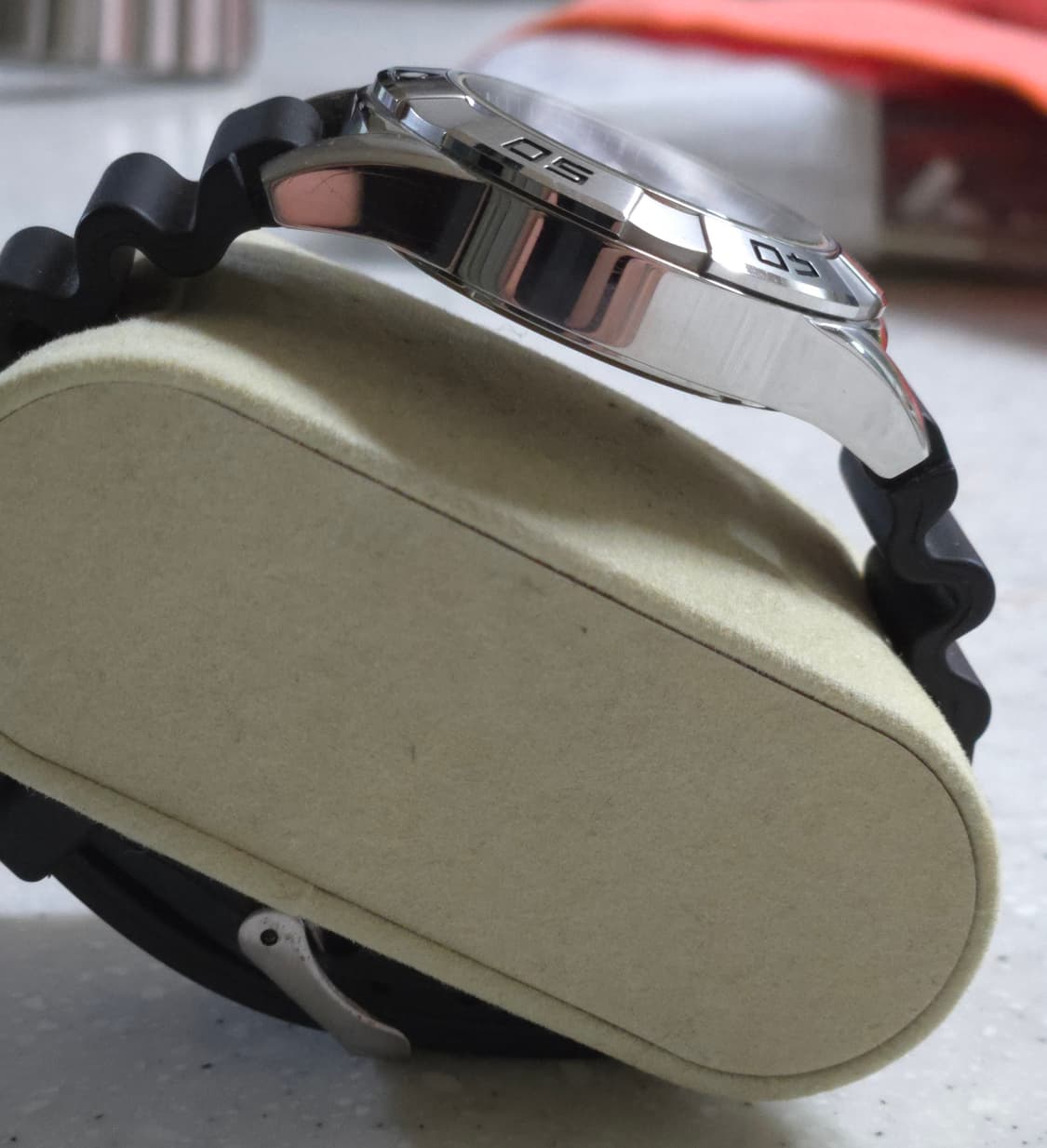 빈티지 카시오 MDV-100D 은새치 밀리터리/군용/툴워치/세이코/시티즌 상품이미지3