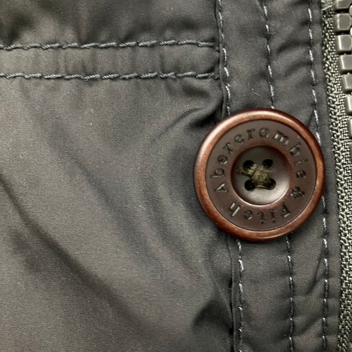 아베크롬비 그레이 패딩 점퍼 M 상품이미지6