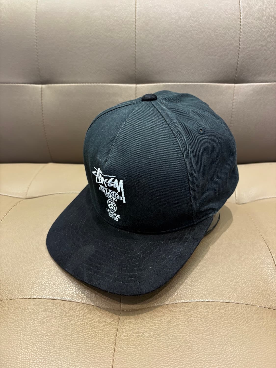 스투시 월드투어 스냅백 상품이미지2