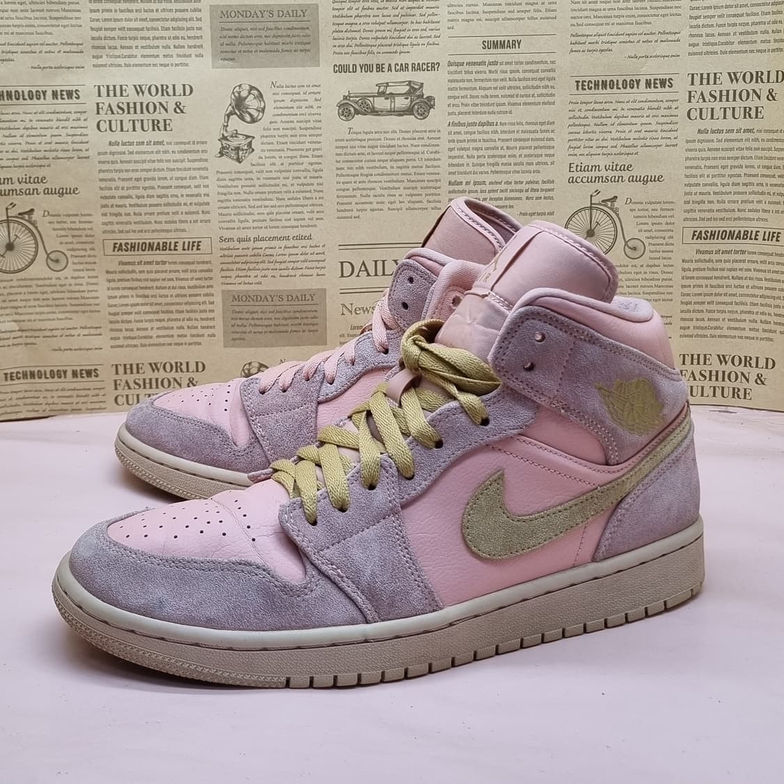 나이키  에어조던1 코랄 미드270 상품이미지1