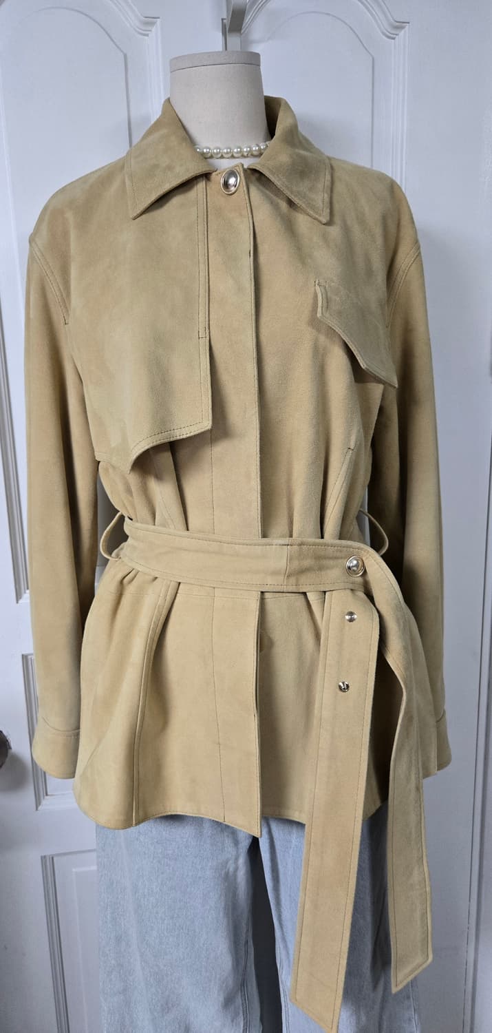 한스스타일 염소가죽 스웨이드자켓 상품이미지2