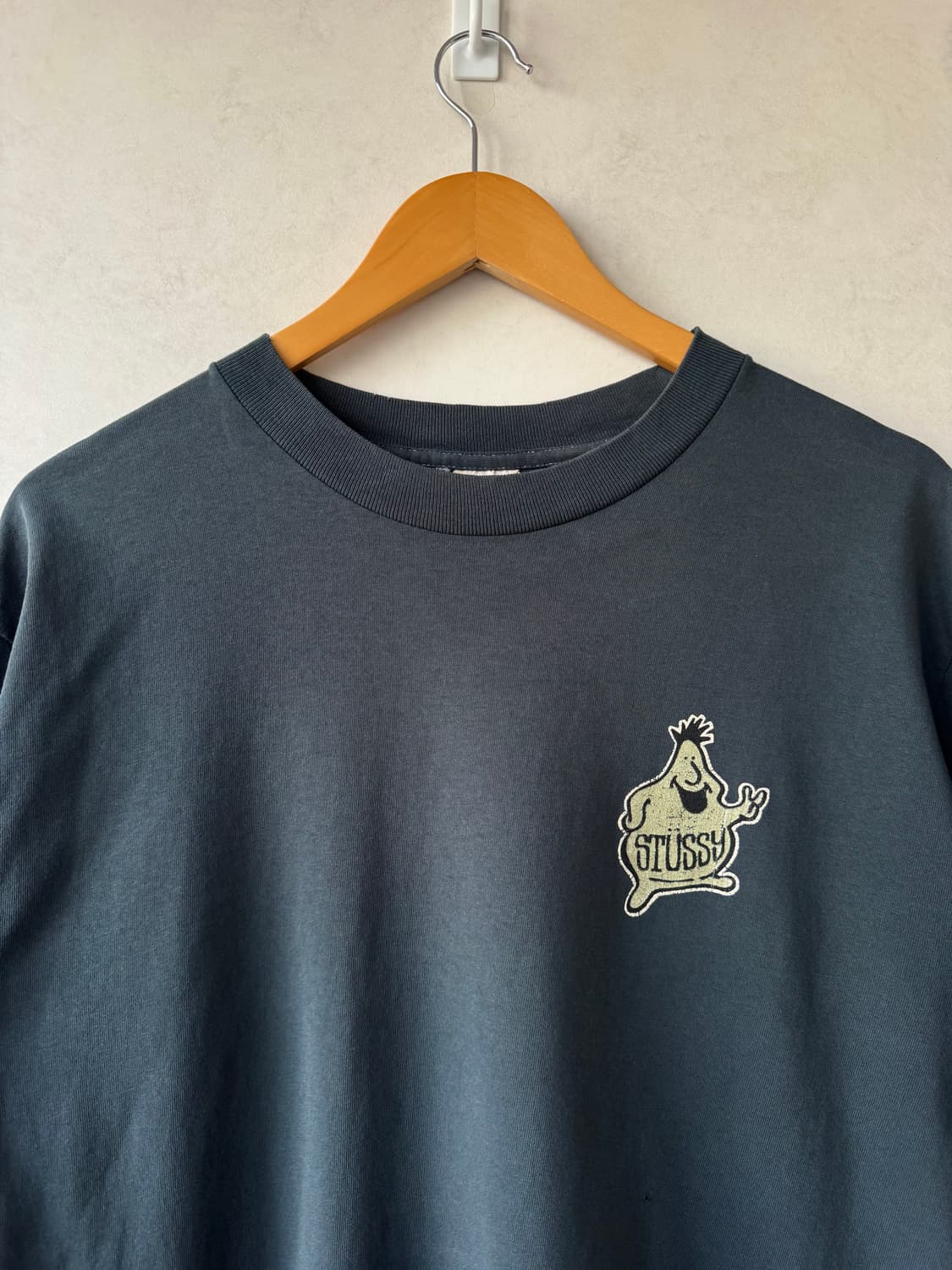 90s 스투시 Blob Man 티셔츠 상품이미지3