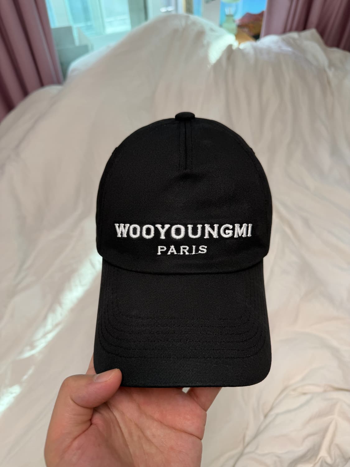 24ss 우영미 정품 볼캡 블랙 상품이미지1